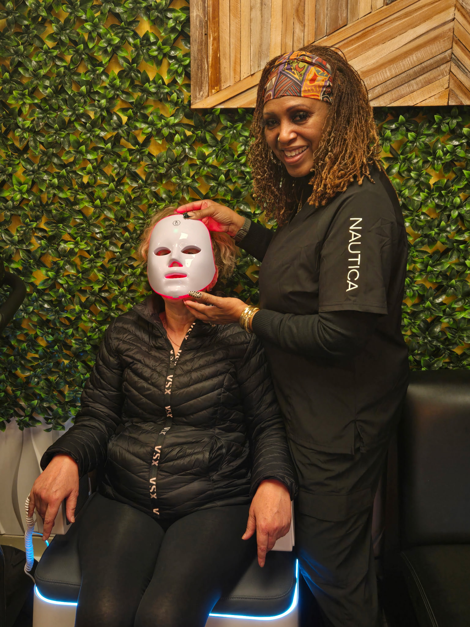 Wellness facial treatment at Mane Attractions by Ms. Rob